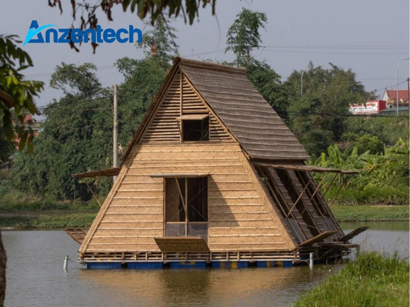 An cư vùng thiên tai với nhà lắp ghép chống lũ lở đất