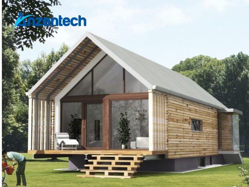 Gợi ý 3 mẫu thiết kế nhà lắp ghép mái thái đẹp, bền, hiện đại năm 2026