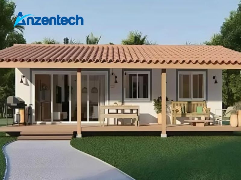 Nhà lắp ghép cổ ba gian - dấu ấn truyền thống giữa nhịp sống hiện đại 