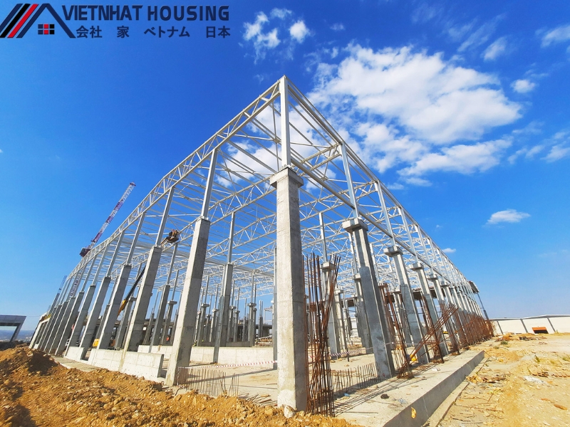 Nhà xưởng lắp ghép - giải pháp sở hữu nhà xưởng linh hoạt.